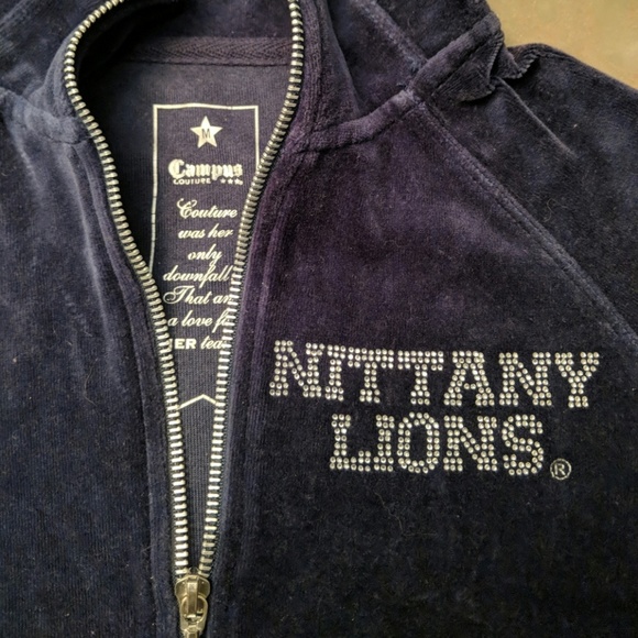 Campus Couture Jackets & Blazers - Penn State velour jacket